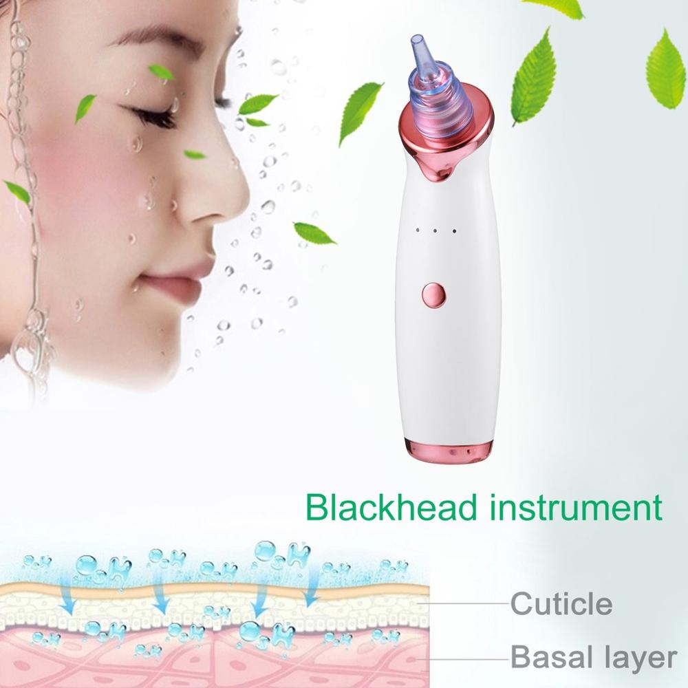 Blackhead Remover Face Deep Pore Cleaner Acne Pimple Removal Vacuum Suction Facial SPA Diamond Beauty Care Tool Skin Care